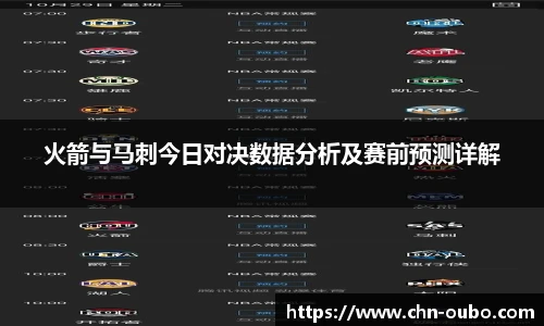 火箭与马刺今日对决数据分析及赛前预测详解